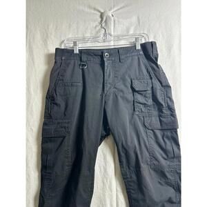 5.11 Tactical Cargo Pants Mens 32 Black Utility Straight Fit